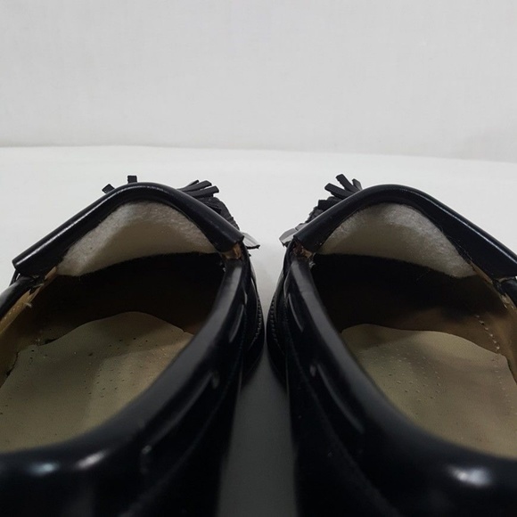 SAS Kiltie Tassel Black Loafers Men's Size 7.5 - Picture 5 of 8